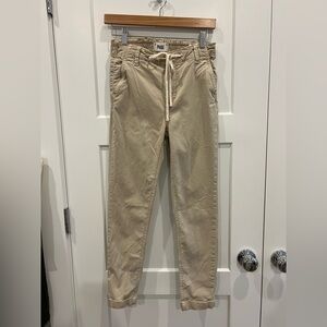 Paige Christy Pant Vintage Warm Sand Drawstring 26